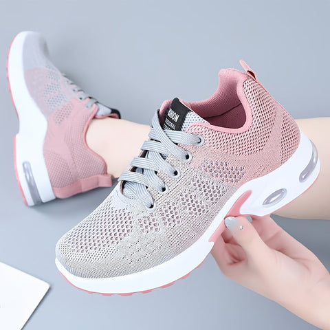 Trendige Damensneaker – Weiche Sohle und Atmungsaktives Mesh-Design