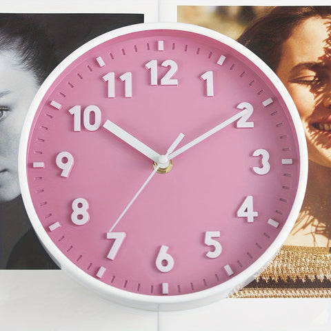 PinkTime Rosa Wanduhr - Modern und Dekorativ für Jeden Raum