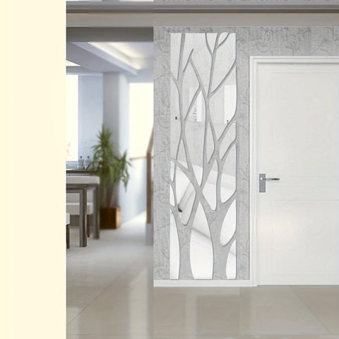 NatureLine 3D Acryl Wanddekoration – Einzigartiges Zweigdesign für Wohnzimmer und Flur