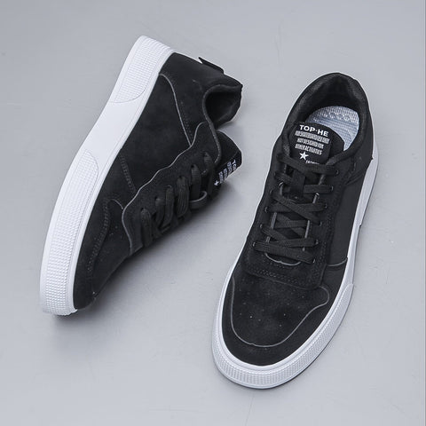 Herren Sneakers mit niedriger Spitze – Komfortabel und langlebig mit weißer PVC-Sohle