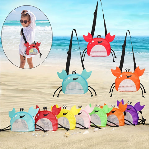 Lieber Krebs Schultertasche – Verspielte, Leichte Strandtasche für Kinder mit Verstellbarem Schultergurt
