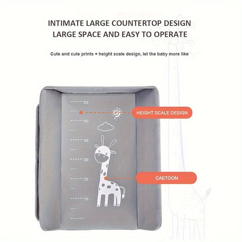 Verstellbare und Tragbare Wickeltisch für Babys – Perfekt für Organisation und Komfort