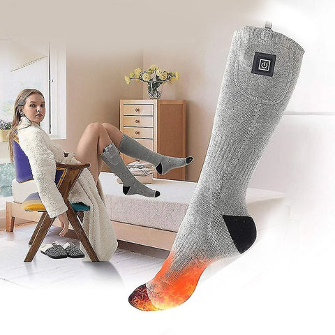 HeatWave Heizsocken – Wiederaufladbar, Warm und Bequem