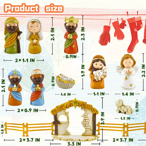 Kerst Nativity Adventskalender - Für ein magisches Weihnachts-Erlebnis