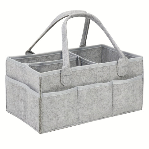 MamaOrganize Wickeltasche Aufbewahrungskorb - Praktisch und Stilvoll für Eltern