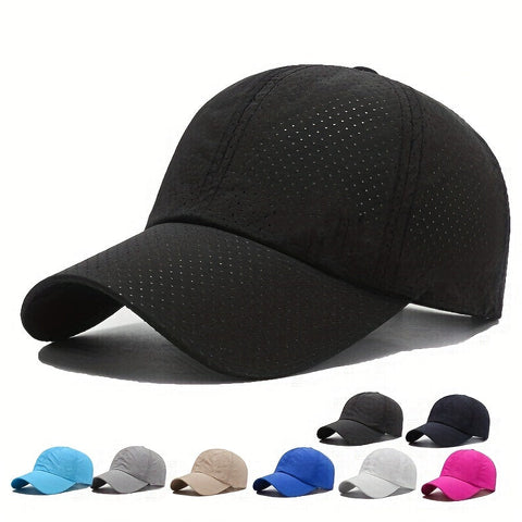 Schnell trockende Mesh-Cap – UV-beständige Cap für Outdoor-Sportarten und Aktivitäten