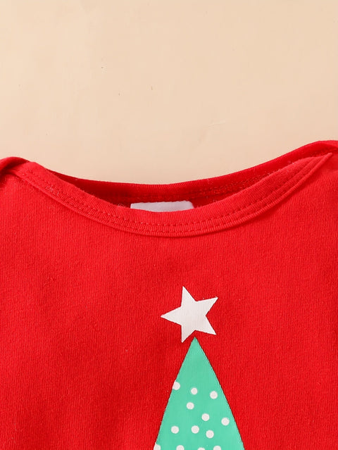 Niedliches Weihnachtsstrampler-Set - Für die ersten Weihnachtsmomente deines Babys