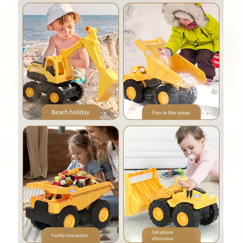 Bagger Spielzeugauto – Perfekt für Außen- und Strandabenteuer