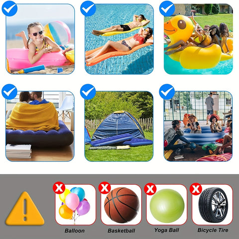 Wiederaufladbare Mini-Luftpumpe – Kabellos & Ultraleicht für den Outdoor-Einsatz
