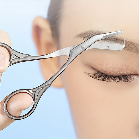 Präzisions-Wimpernschneider mit Kamm – Hygienisch und Effektiv