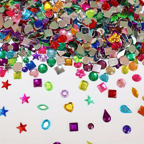 Dekorative Acrylsteine Set – Ideal für Feste und DIY-Projekte