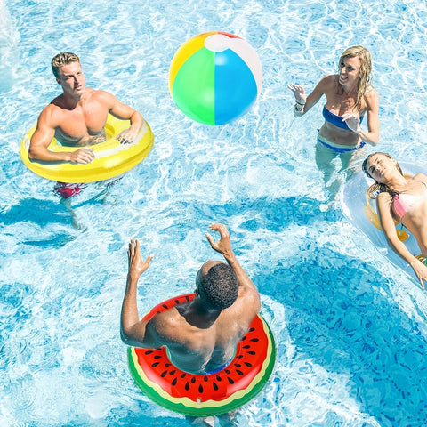 Frucht-Thema Aufblasbare Schwimmbad Floats – Set von 3 Strapazierfähigen Ringen