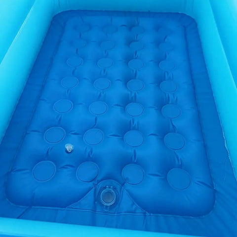 Ozean Splash Aufblasbares Kinderbecken – Dickes PVC für Gartenvergnügen