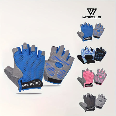 Halb Fingerhandschuhe für Radfahren und Outdoor-Aktivitäten – Atmungsaktives und Rutschfestes Design