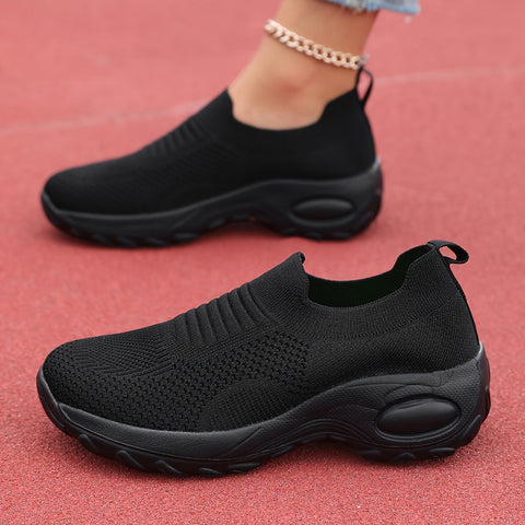 Moderne Slip-On Sneakers für Damen – Atmungsaktiv und Bequem für den Alltag
