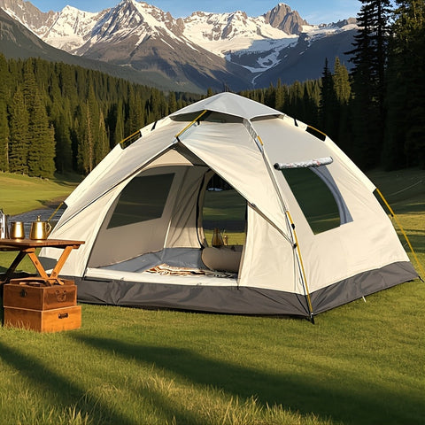 Automatische Faltbare Campingzelt – Komfortabel und Langlebig für Outdoor-Abenteuer