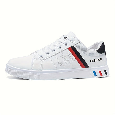 Schnürsenkel Sneakers für Männer – Gestreiftes Design und Ausgezeichnete Griffigkeit für Sportliche Aktivitäten