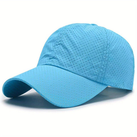 Schnell trockende Mesh-Cap – UV-beständige Cap für Outdoor-Sportarten und Aktivitäten
