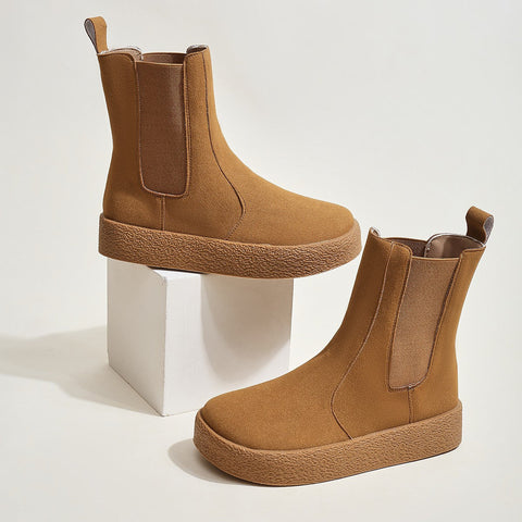 Bequeme Chelsea Boots für Damen - Warme und stilvolle Slipper