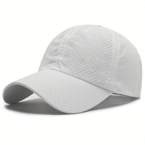 Schnell trockende Mesh-Cap – UV-beständige Cap für Outdoor-Sportarten und Aktivitäten