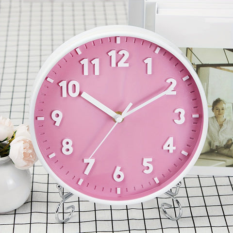 PinkTime Rosa Wanduhr - Modern und Dekorativ für Jeden Raum