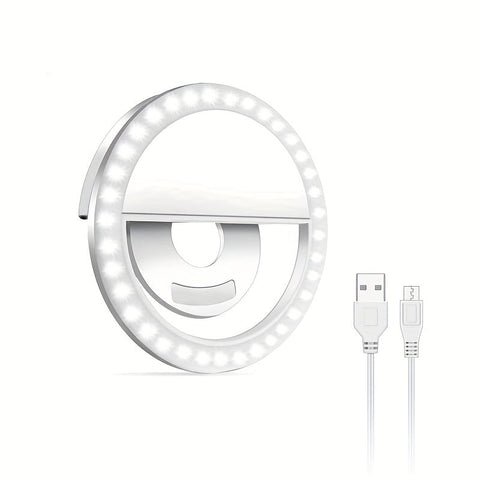 LED Selfie-Ringleuchte - Perfekt für Make-up und Fotografie