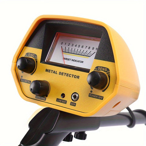 Praktischer Metalldetektor - Einfach zu Bedienen und Kompakt für Outdoor-Abenteuer