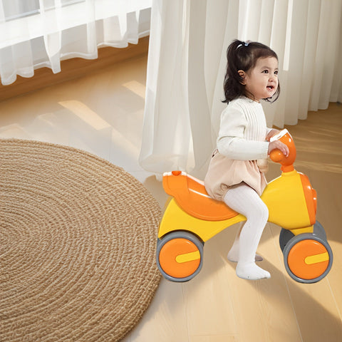 Stabiles Balancebike für Kinder – Laufen und Stehen Lernen mit Verspielten Farben und Sicherheit