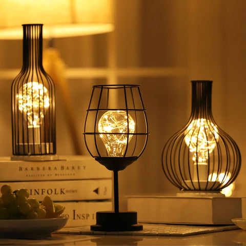 Edison Vintage Tischlampen – Industrieller Stil, Gemütliche Beleuchtung