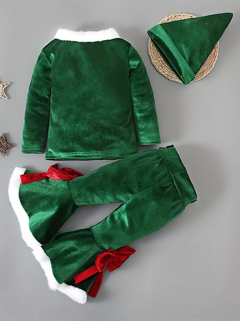 Schattiges Weihnachtsoutfit-Set für Kinder - Für festliche Weihnachtsfreude