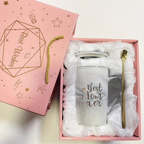 Marmortasse-Set mit goldener Aufdruck – Das perfekte Muttertagsgeschenk
