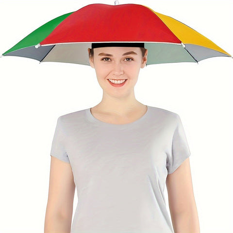 SunShade Regenschirmhut – Leicht, UV-schutz und freihändig