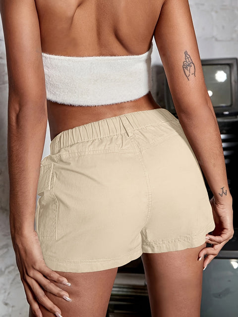 Lässige Cargo-Shorts mit Elastischem Bund – Komfortabel und Funktional