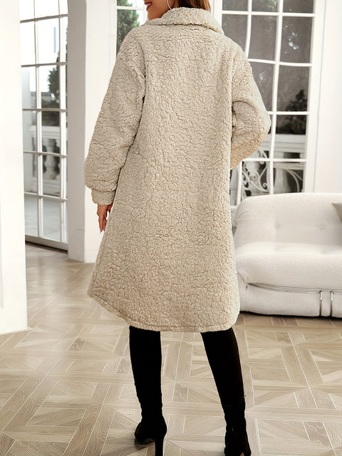 Luna Teddy Jacke - Warm und Stilvoll für Damen im Winter