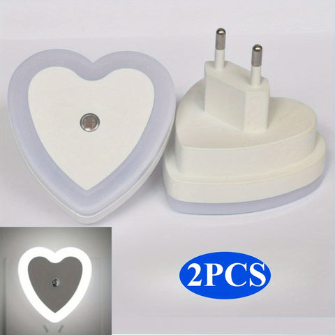 HeartGlow LED Nachtlampe - Intelligente Dämmerungs-zu-Dämmerungs Nachtbeleuchtung