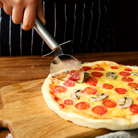 Edelstahl Pizzaschneider – Effizientes und Stilvolles Küchenwerkzeug für Perfekte Stücke
