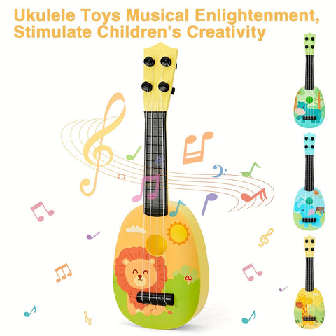 Süße Ukulele für Kinder – Fröhliches und Buntes Musikinstrument für Anfänger