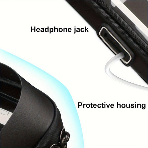 Wasserdichte Fahrrad- und Motorrad-Handyhalterung – Lenker-Tasche mit 360° Drehoption