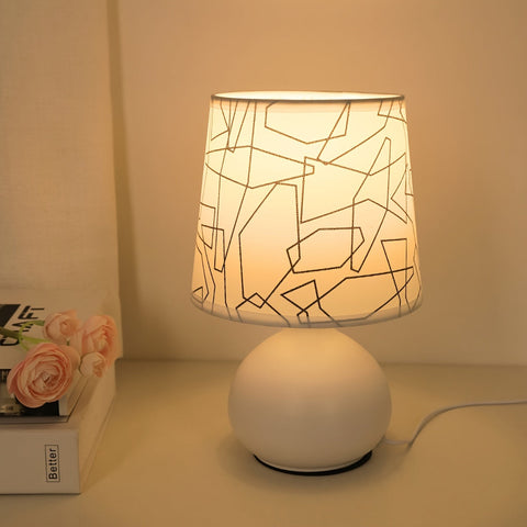 Geometrische Stil Tischlampe - Modern und Gemütlich