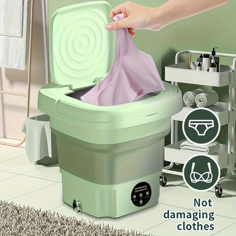 FlexiWash Zusammenklappbare Waschmaschine – Praktisch und Platzsparend