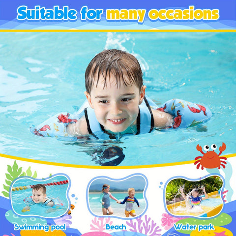 DinoGuard Kinder Schwimmweste – Abnehmbare Flügel & Sichere Passform