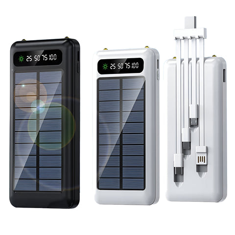 Hohe Kapazität 20.000mAh Solar-Powerbank – Schnelles und Doppelladen