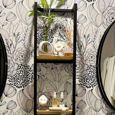 Industrielles Handtuchregal mit Regalen – Elegantes und Funktionales Wandmöbel