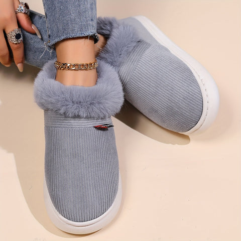 Liza Fluffy Hausschuhe - Wärme und Komfort für Damen