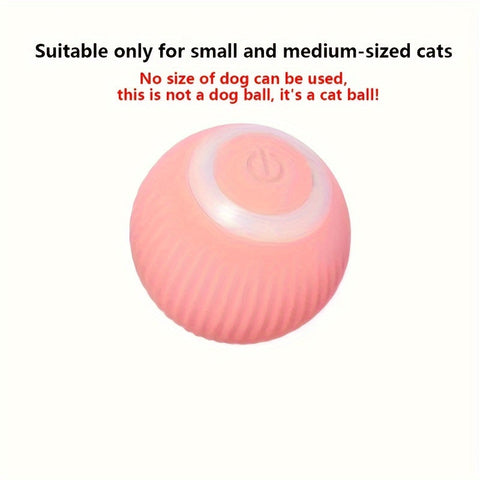 Intelligenter interaktiver Katzenball - Automatisches rollendes Spielzeug für interaktiven Spaß