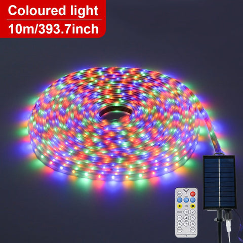 SolarGlow LED Lichterkette – Für kreative Außenbeleuchtung