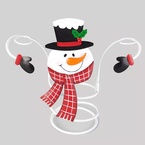 Festliche Cheers Weinglas Halter – Weihnachtsmann & Schneemann Design für Festliche Tische
