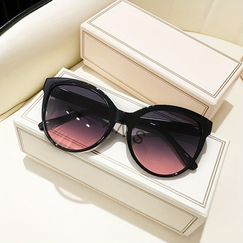 Luxe Cat-Eye Sonnenbrille für Damen – Übergroß und Stilvoll für Sonnige Tage
