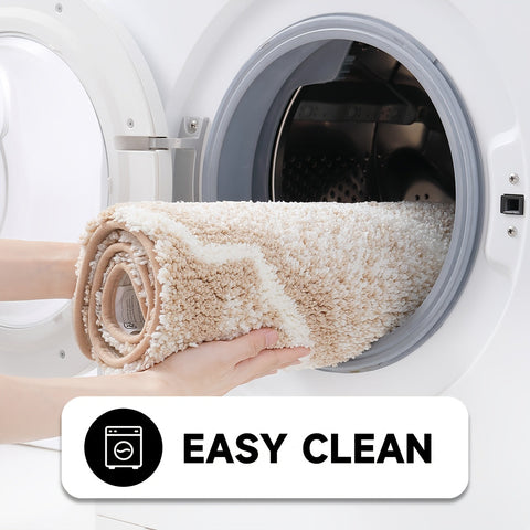 Fluffy Flocking Badmat – Absorbierend und Weich für Badezimmer oder Küche