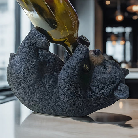 Bären Weinflaschenhalter – Eine Verspielte Ergänzung für deine Weinsammlung